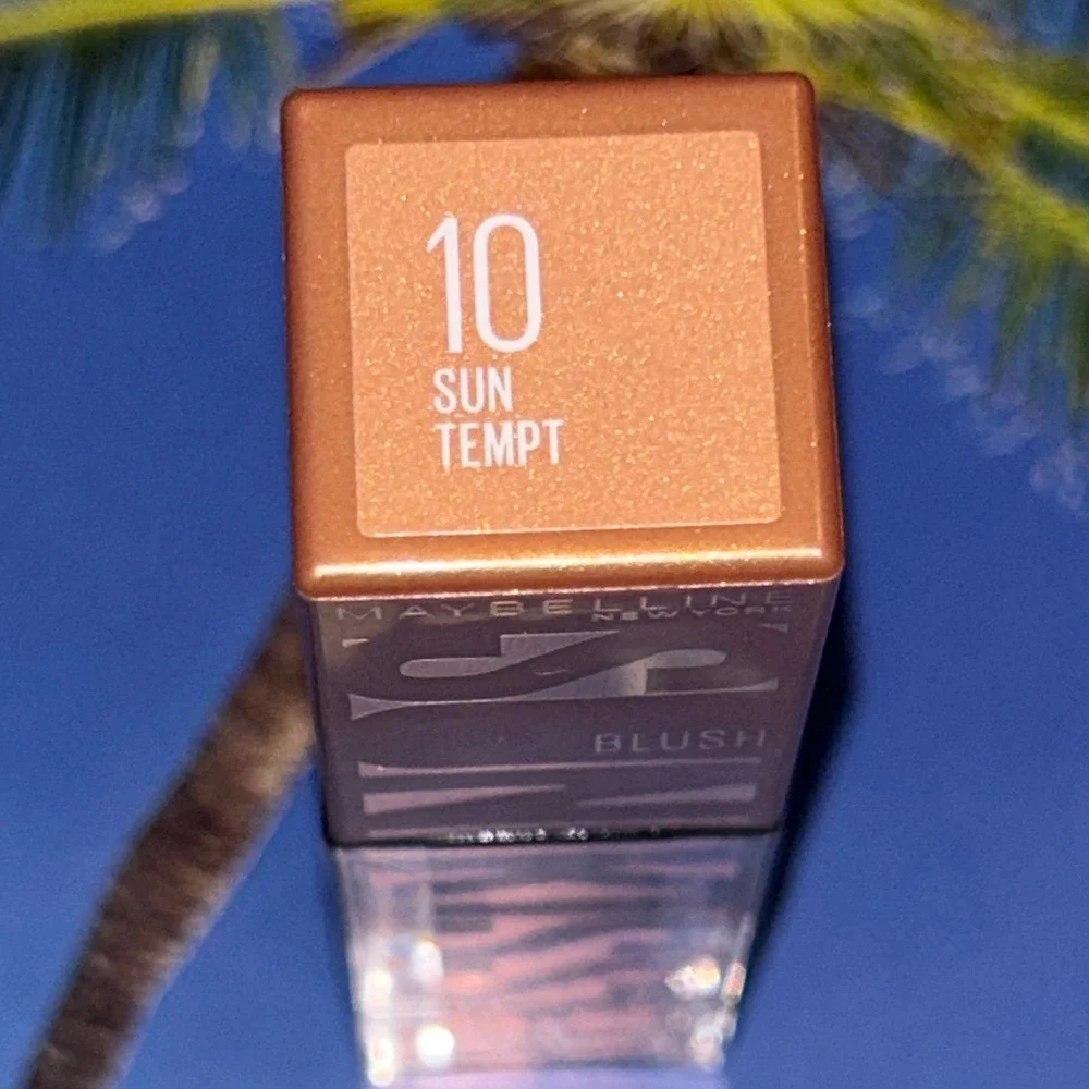 Maybelline Sunkisser Blush Liquid 10 Sun Tempt Bronze Shimmer oz New‎